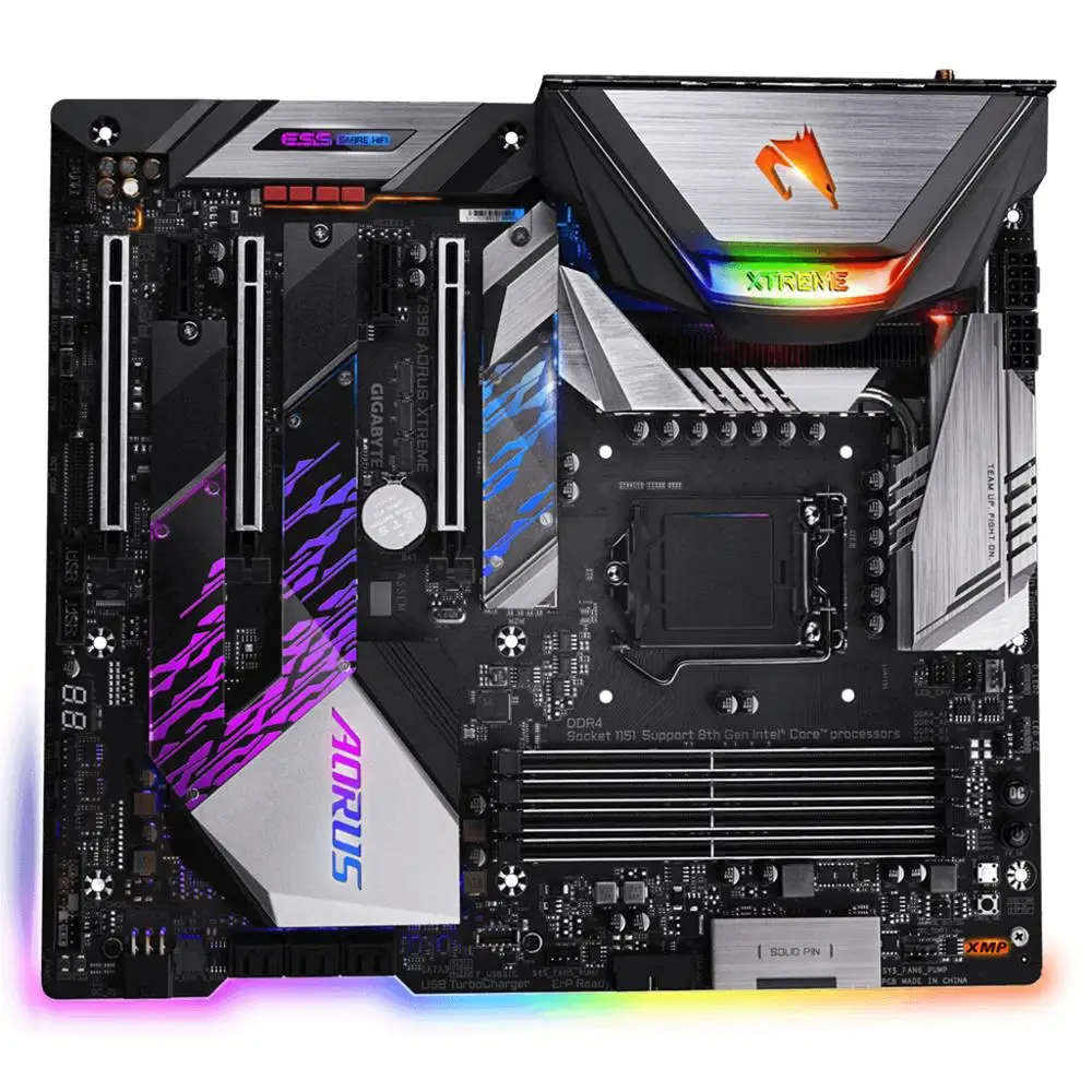 Z390 AORUS XTREME Used Supports 9th and 8th Gen Processors with 16 Phases IR Digital VRM Gaming Motherboard