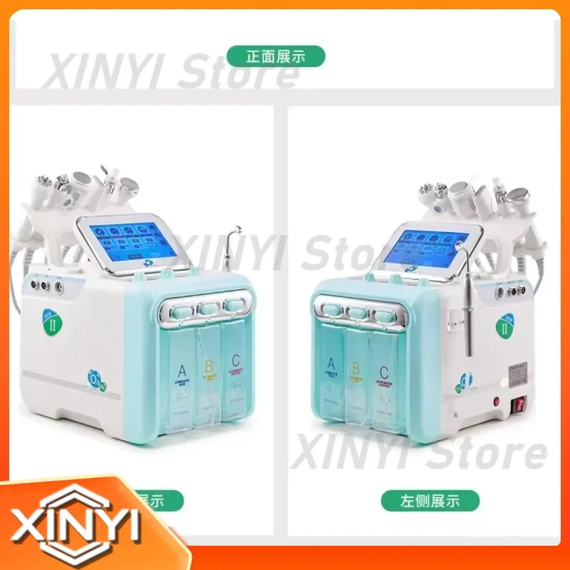 Hydrogen and Oxygen Small Bubble Beauty Instrument for Facial Water Light Treatment and Deep Cleansing in Beauty Salons
