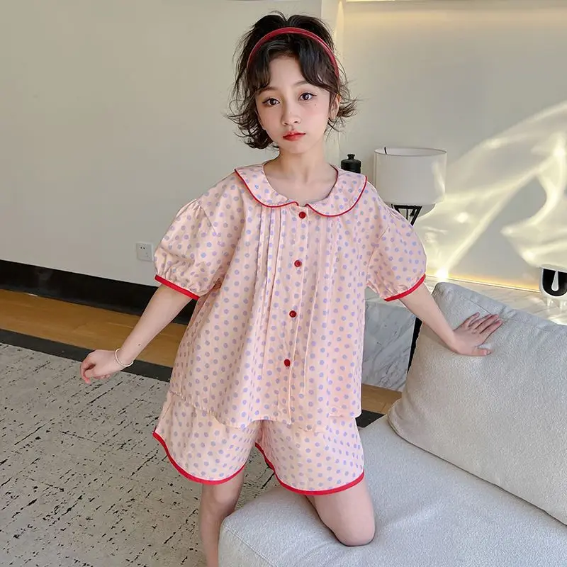 

2025 New Children's Clothing Child House Clothing Clothes for Girl From 10 To 12 Years To Fashion Clothes for Girls Child Sets