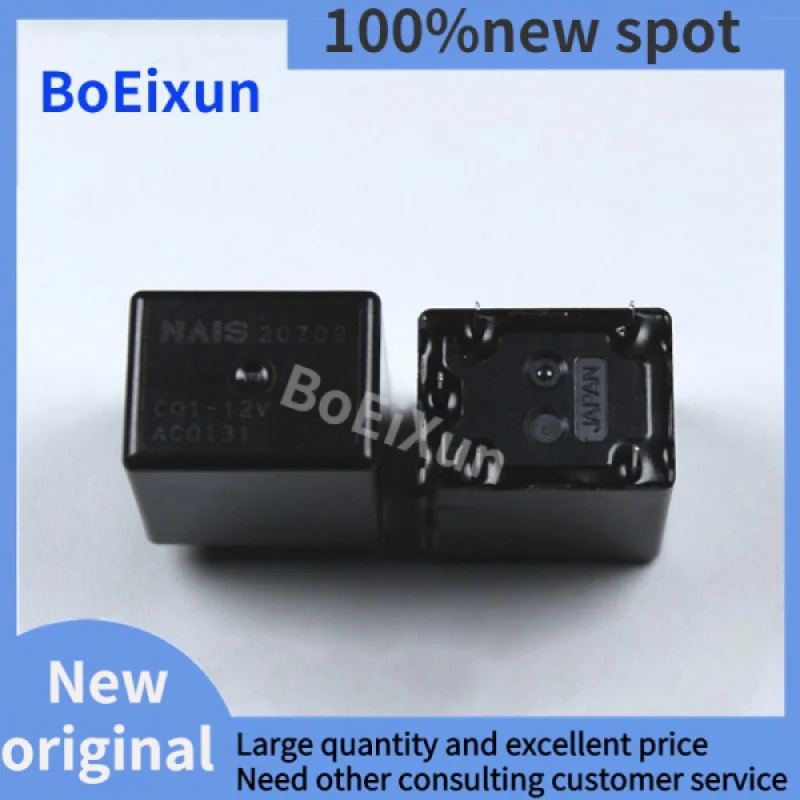 

100%Original New Automotive Relays CQ1-12V ACQ131 VCQ1-12VDC ACQ131 CQ1-DC12V CQ1 12V 5PINS 20A 12V