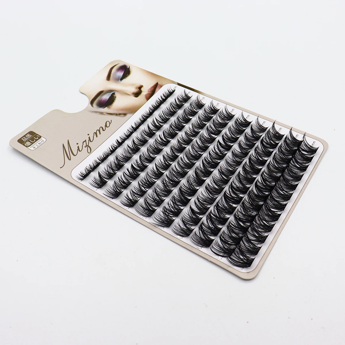 Segmented Single-tufted False Eyelashes Prefabricated Tufted Fan Eyelashes Can Be Grafted At Home