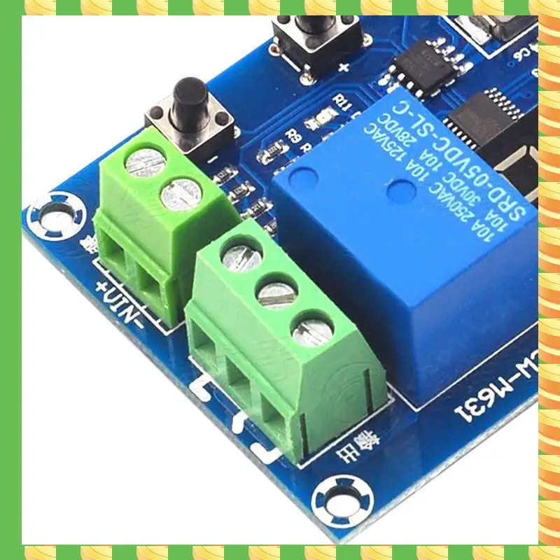 AB53 HCW-M631 DC6-40V Battery Charge Discharge Module With Voltmeter Undervoltage Overvoltage Protection Timing Function