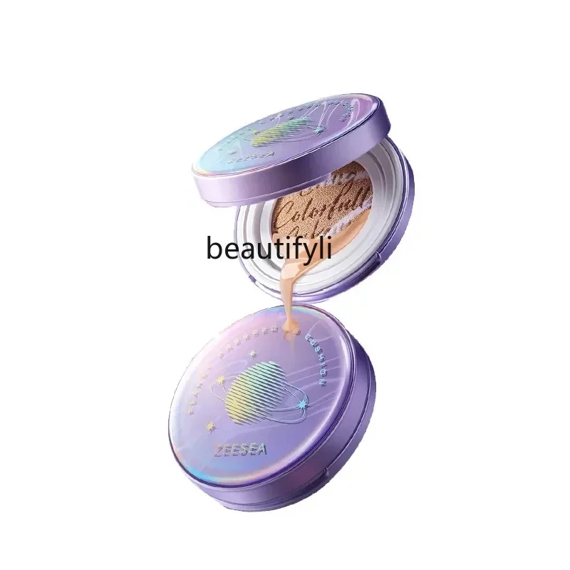 Planet Air Cushion Multi-Effect Flawless Cushion BB Cream Women's Makeup Concealer Improve Skin ColorOfficial Authentic Products