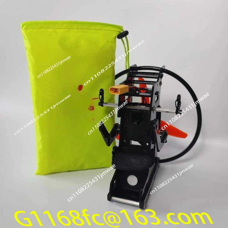 1Set RC Powered Paraglider 2204 Brushless Motor 1.5 Meters Leaf1.5 Remote Control Parachute  Assembly s for Children Adult