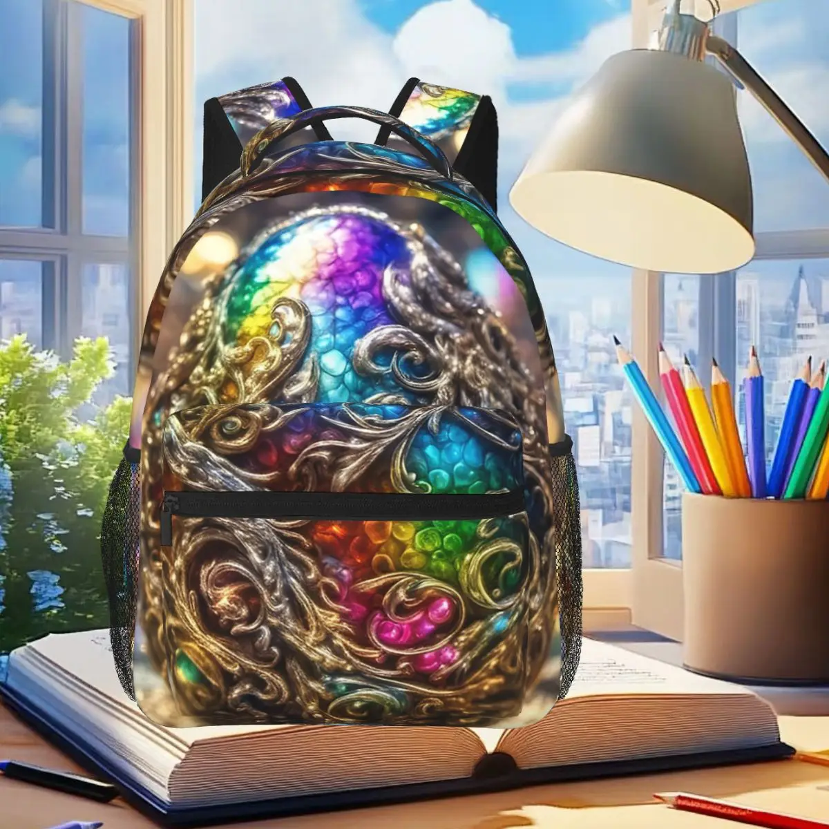 

Студенческий рюкзак Dragon Egg, школьная сумка, походный дорожный рюкзак для мужчин и женщин, модная сумка для книг, сумки на плечо