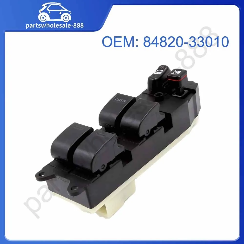 

84820-33010 Power Window Switch Main Driver Side for Lexus ES300 91-96-