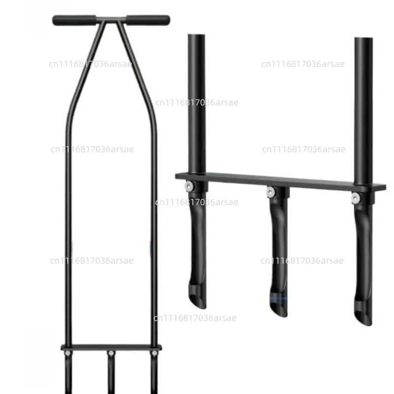 New Black Practical Lawn Scarifier, Earth Turner, Hole Piercer