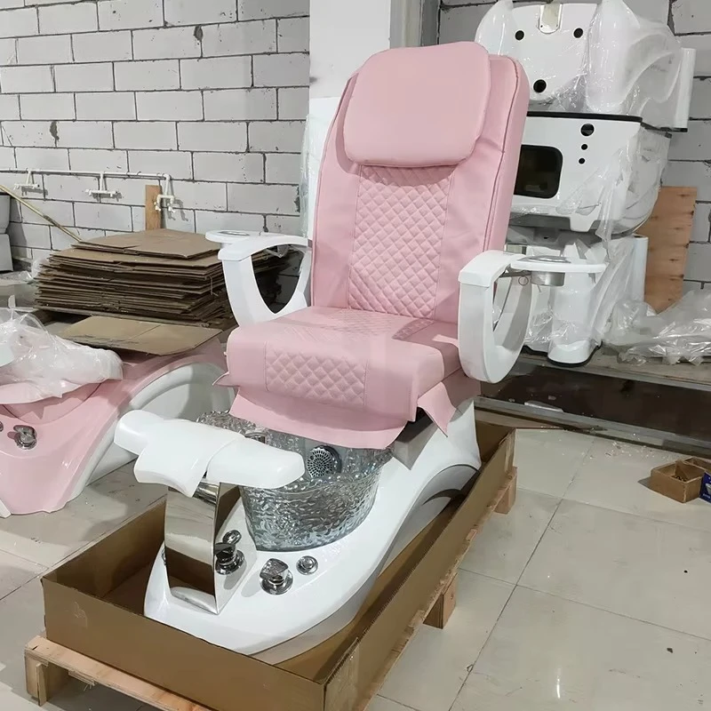 Electric Reclining Foot Spa Chair Comfortable Pedicure Spa Chair Manicure Pedicure Chair for Nail Salon