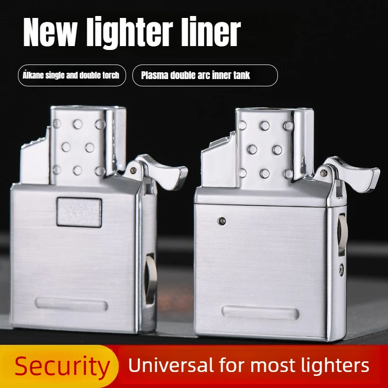 New Universal Fuel Shell Movement Dual Straight Inflatable Charging Arc Liner Suitable for Zorro Lighter Accessories