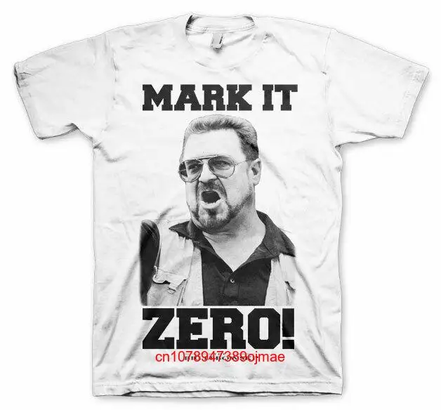 Лицензионная Официальная футболка The Big Lebowski Mark It Zero Homme, Размеры S XXL, длинные или Короткие рукава