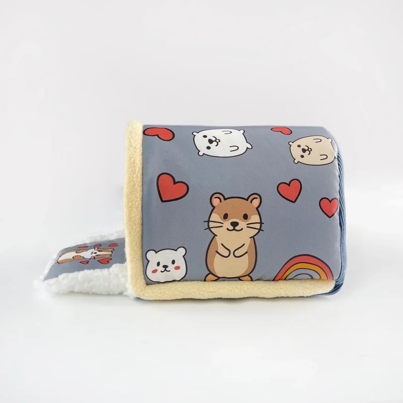 

Hamster Colorful Cotton Nest Autumn And Winter Supplies Long-Staple Cotton Keep Warm Keep Warm Winter Cotton Toys Golden Thread