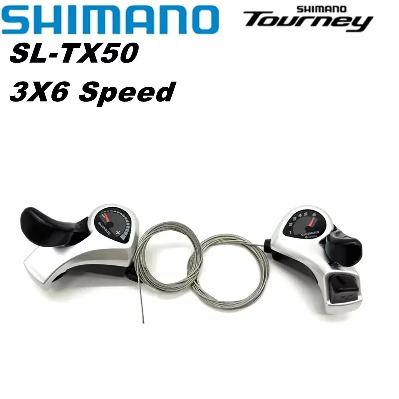 Shimano Tourney TX50 3x6 Speed 3x7 Speed Shifter For MTB Mountain Bicycle Bike 18 Speed 21 Speed Thumb Shifter Plus Accessories