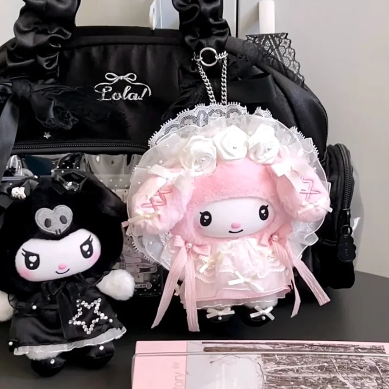 

Оригинальный наряд сестры Sanrio, садовая серия ангелов, плюшевая загадочная коробка, кавайная виниловая кукла, слепая коробка, кулон, подарок для девочки