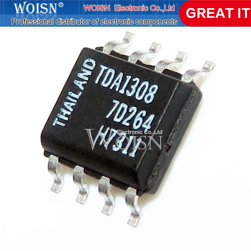 10PCS Chipset TDA1308T TDA1308 SOP-8