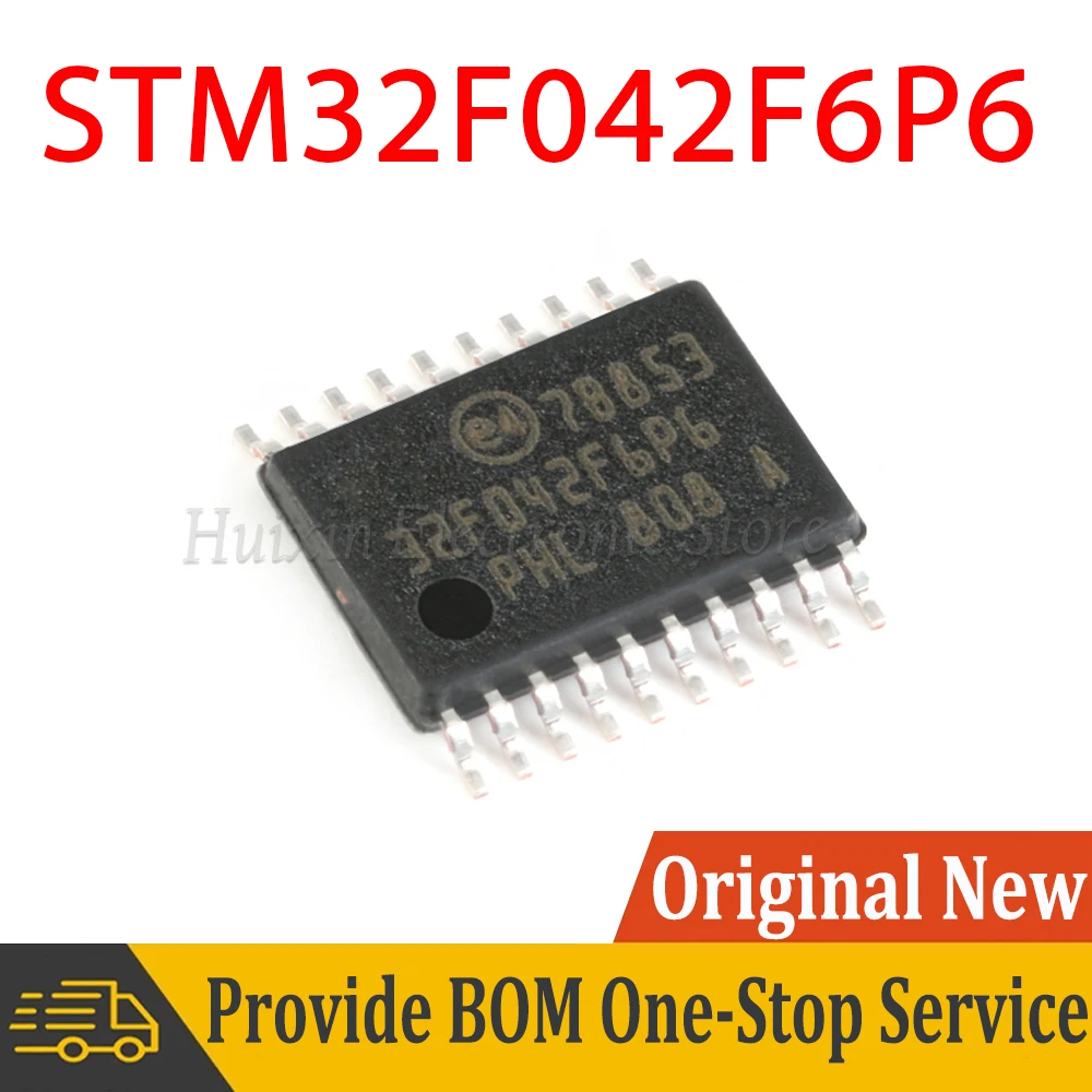 

STM32F042F6P6 32F042F6P6 TSSOP-20 32-bit Microcontroller-MCU SMD New and Original IC Chipset