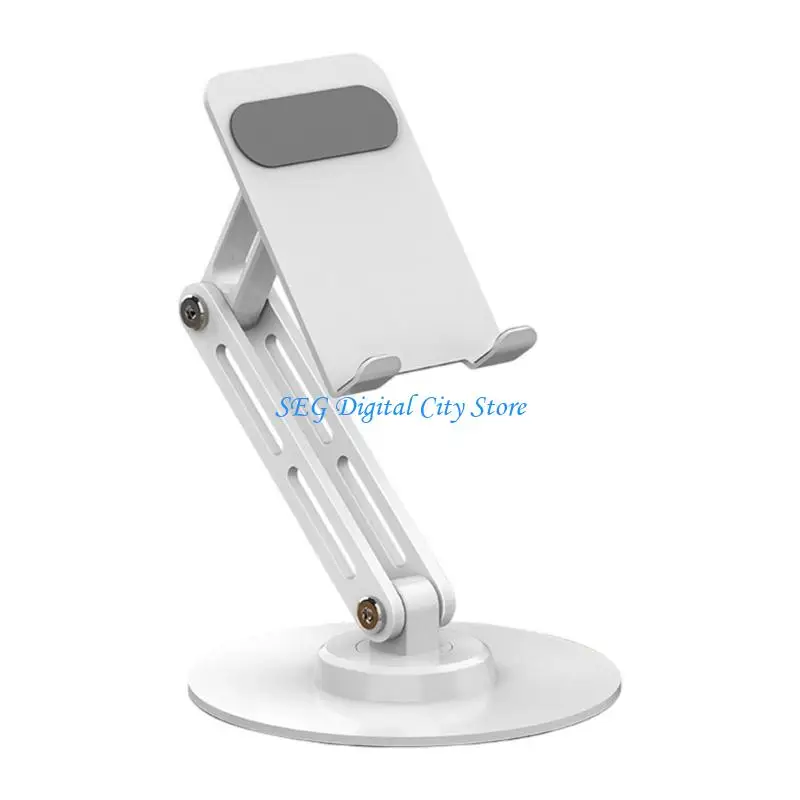 U75B Multifunction Desktop Stand With 3 Way Adjustment & Full Rotations Capability Ergonomic Phone Holder for Electronic Devices