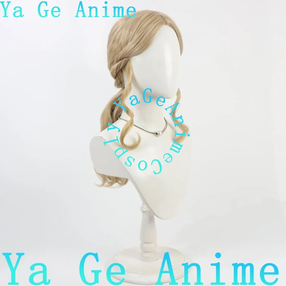 Ya ge anime loja roulston menina cosplay peruca anime jogos halloween carnaval festa cabelo sintético resistente ao calor