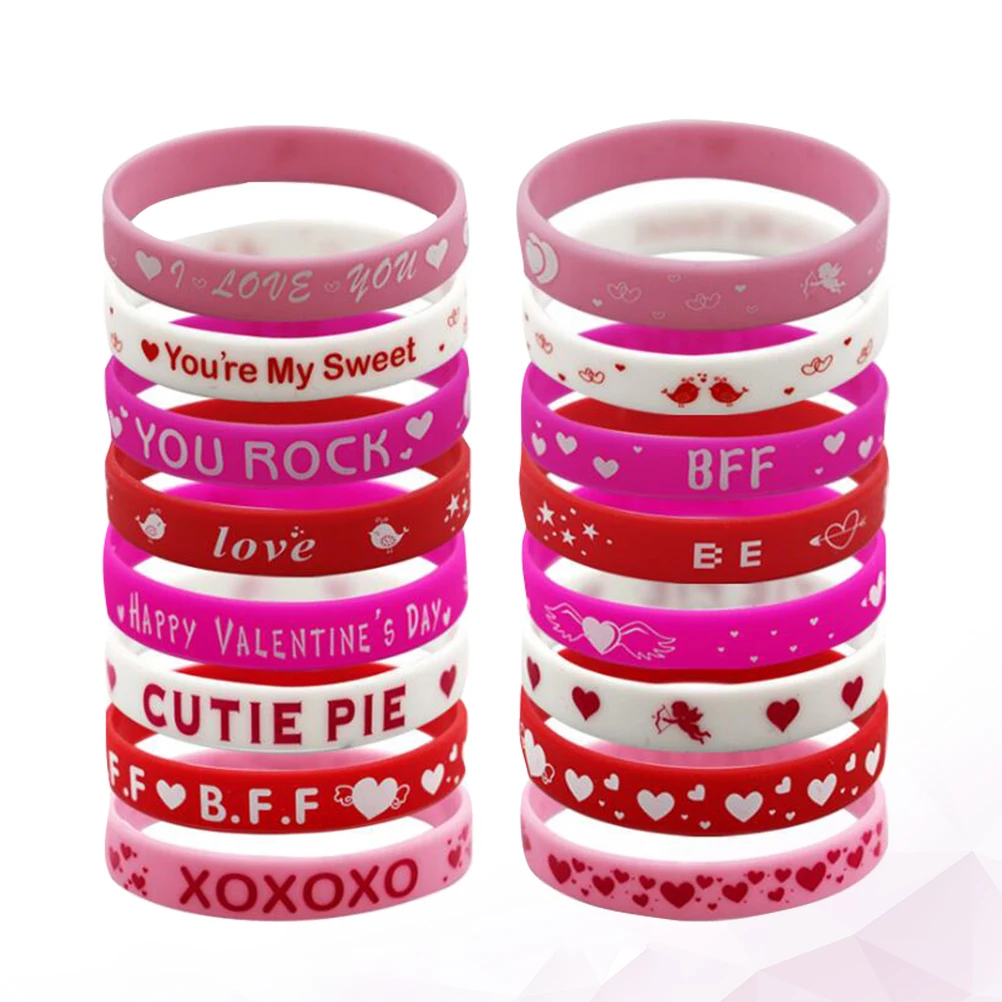 

48 Pcs Bracelets Durable Creative Party Decoration Unique Gifts Valentine Wristb s Valentine'S Day Wristb s Small Presents
