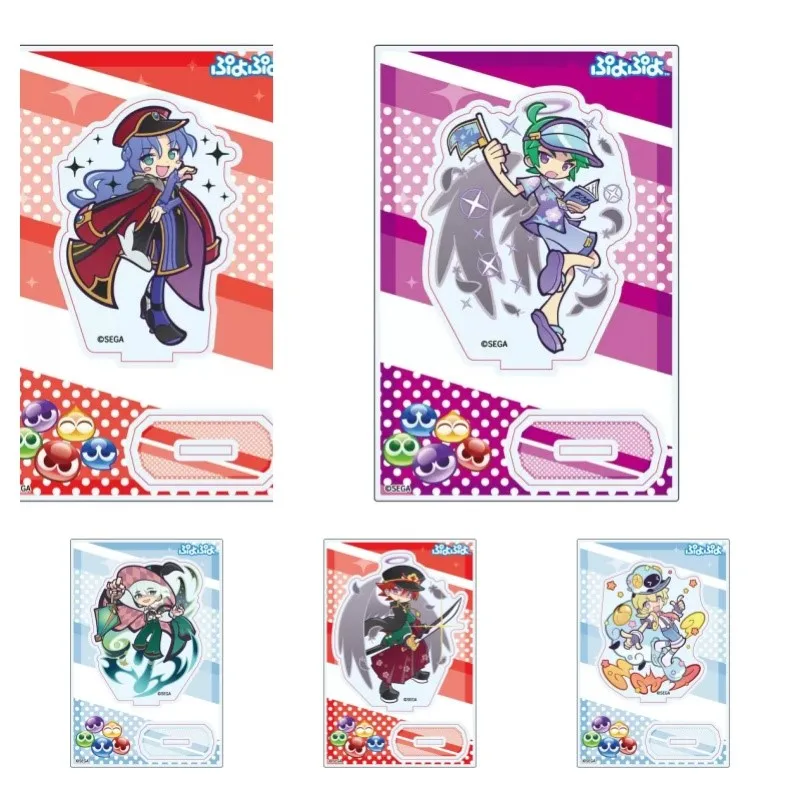 

New Cartoon Puyo Puyo Acrylic Stand Accessories Ornament Collection friend beautiful Toy Gift