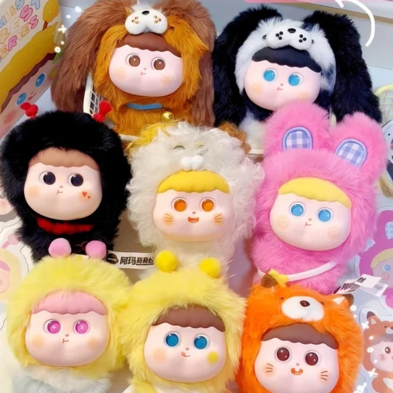 

Новая серия Amlls Forest, слепая коробка, виниловые куклы с лицом, каваи, коллекционная аниме-фигурка, плюшевые брелки, куклы, кулон, модные подарки