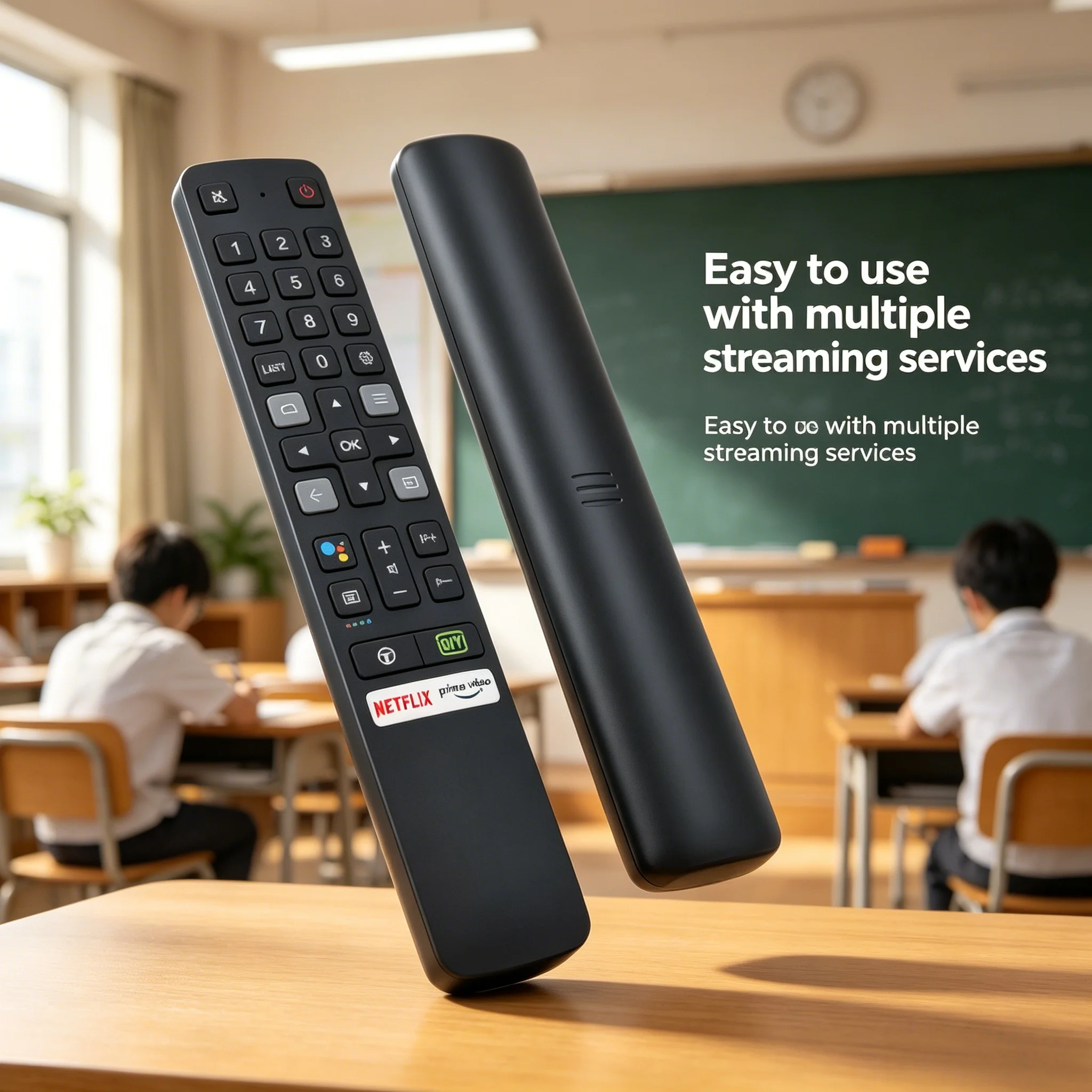 RC901V FMR6 Remote Control For TCL Android TV 50P725 55P725 65P725 Netflix Prime Video IQIYI Shortcut Keys