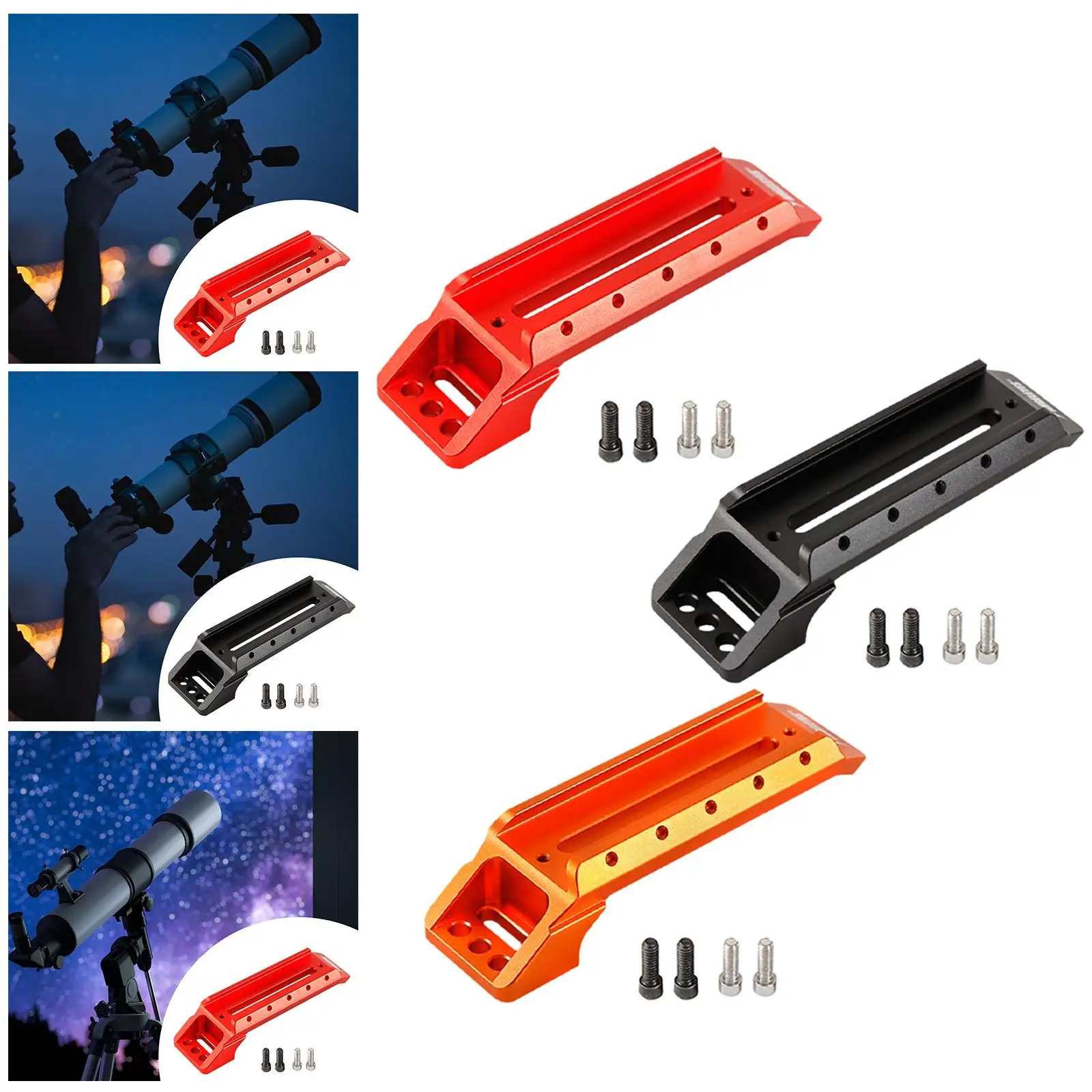 Picture 7: Astronomical Telescope Handle Bar Mount Bracket Accessory Professional Simple