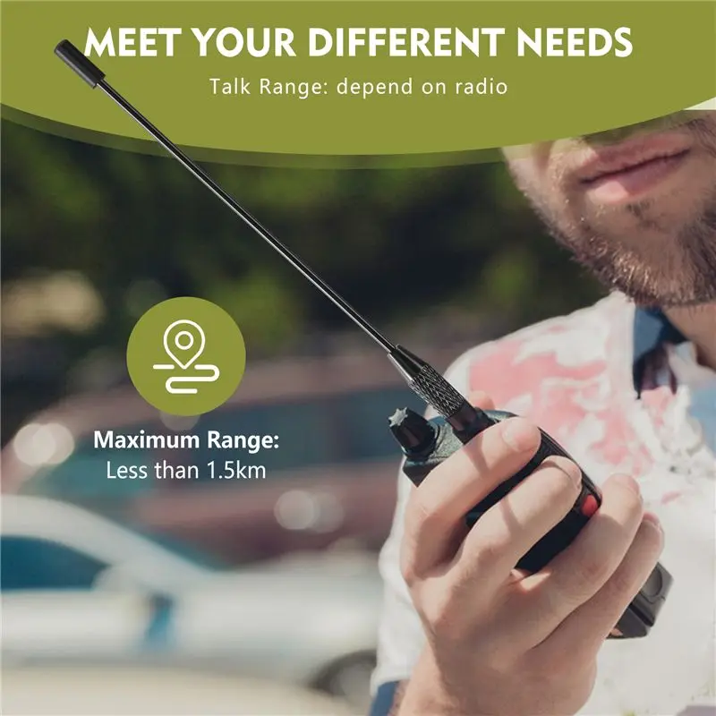 Antenna UHF-F 10-1300Mhz Nagoya Antenna Ground Redical For Car Mobile Radio Strengthen Omnidirectional Antenna