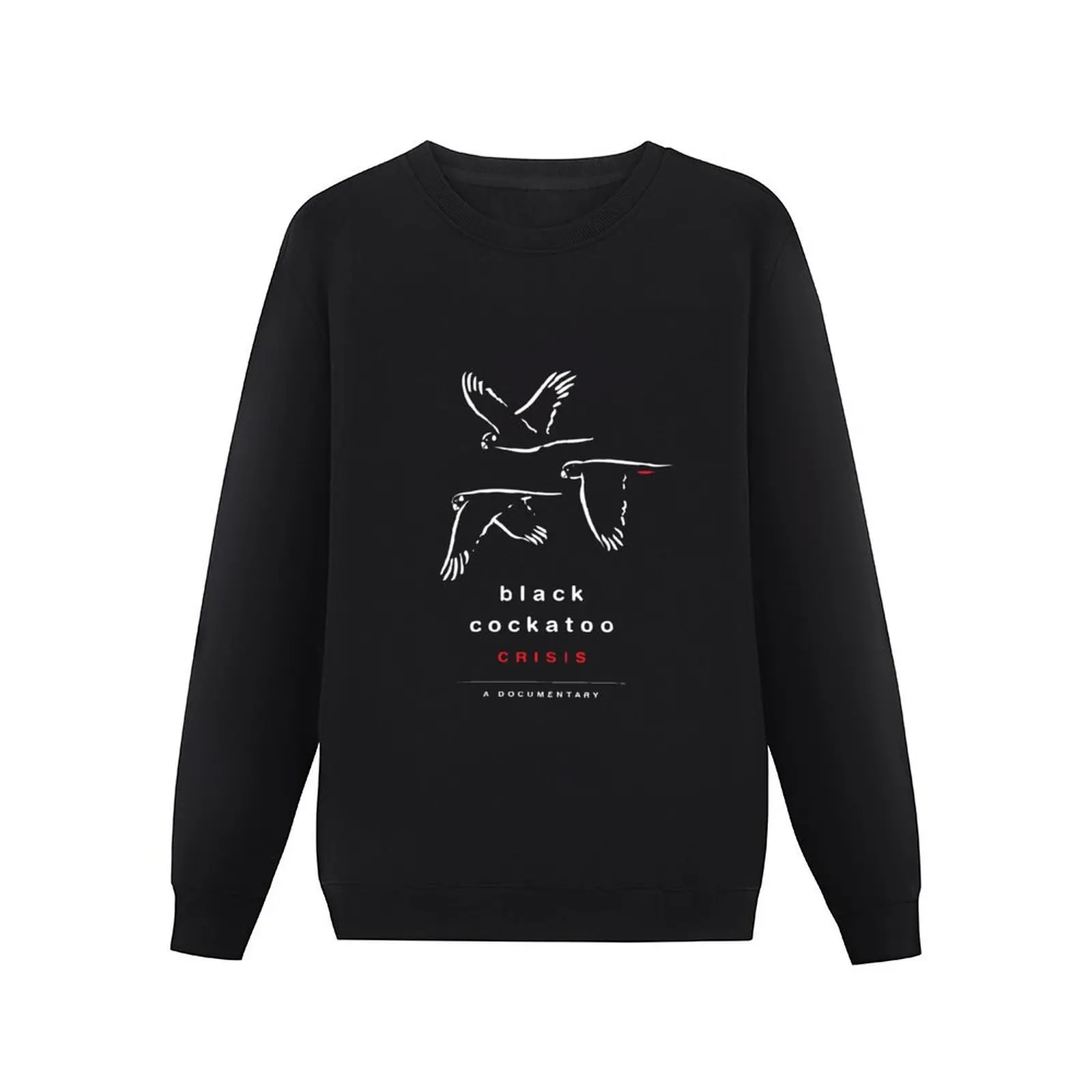 Black Cockatoo Crisis - a documentary Sweatshirt korean clothes tracksuits clothes for men sports sweatshirt man