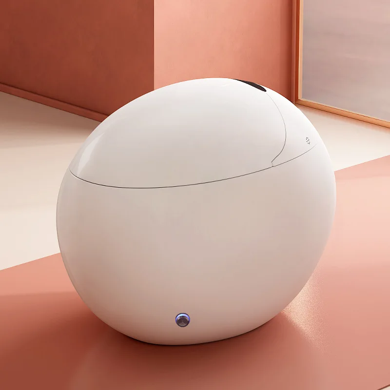 

Creative pulse egg toilet is not plugged in, ordinary toilet household non-intelligent flush toilet