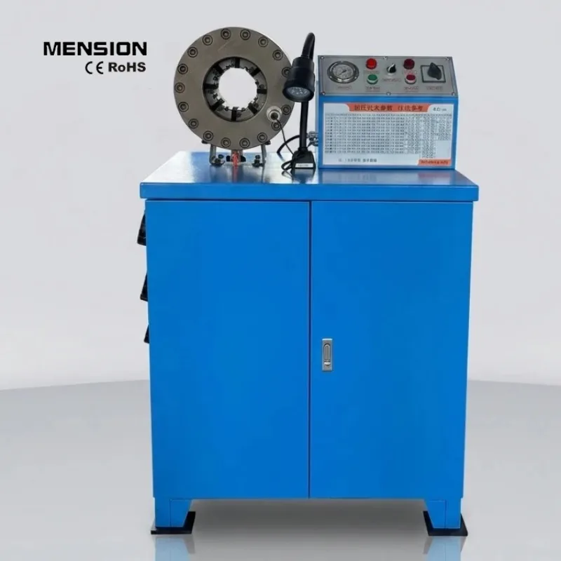 2 Inch 24V Hydraulic Hose Crimping Press Machine for Flexible Hose Fabrication