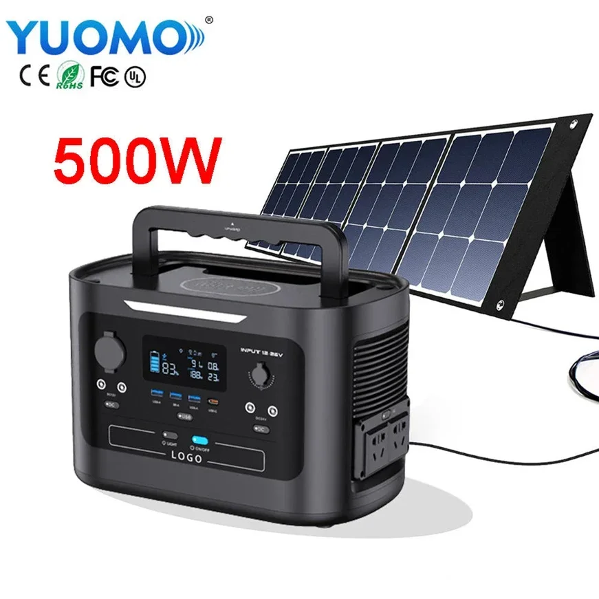 5Kw Portable Solar Power Generator Mini 1000W Outdoor Bank Wholesale Charger Laptop 2000W