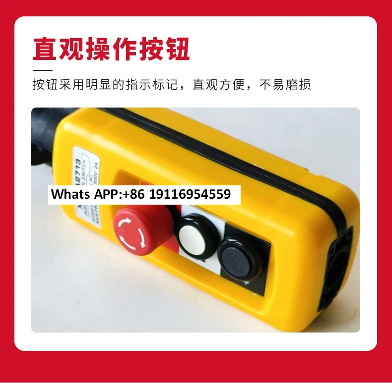 

XAC-A2713 TNHA1-X2913 Кнопка крана, одно- и двухскоростная ручка управления, переключатель 4713 6713, самоблокирующийся/самоблокирующийся, 0,5 А