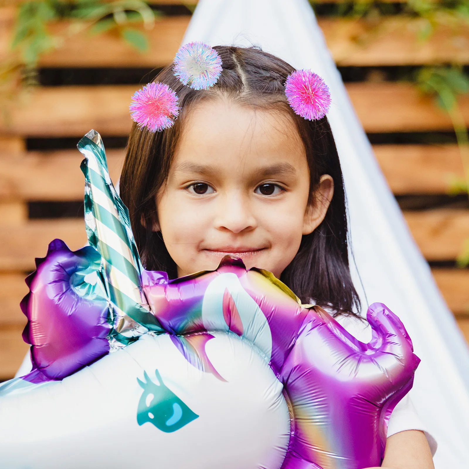 

6Pcs Multicolor Foil Ball Hair Clips Small Durable Hair Barrettes for Women Teen Girls Barrettes for Teen Girls