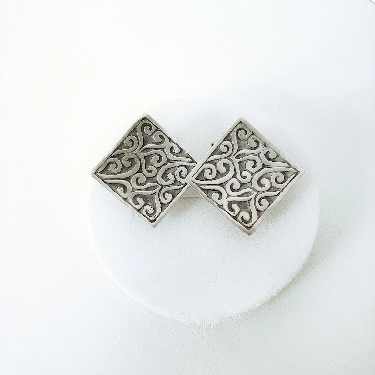 

KJJEAXCMY брендовый бутик ювелирных изделий, 999 пробы, полностью серебряные женские пряжки для ушей, сделанные из старых винтажных подарков на день рождения для девочек, рождественская вечеринка