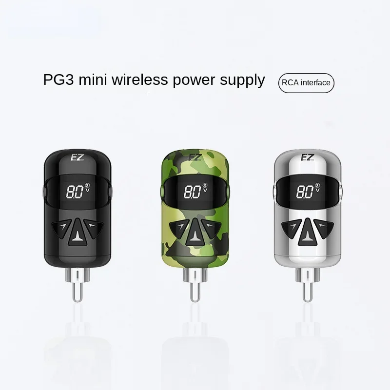 Wireless Power Mini Portable Power Source Connection RCA Tattoo Pen Tattoo Machine