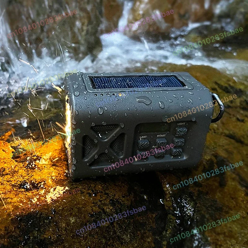 

Hand power generation radio Solar flashlight Outdoor portable multi-functional emergency disaster prevention equipment
