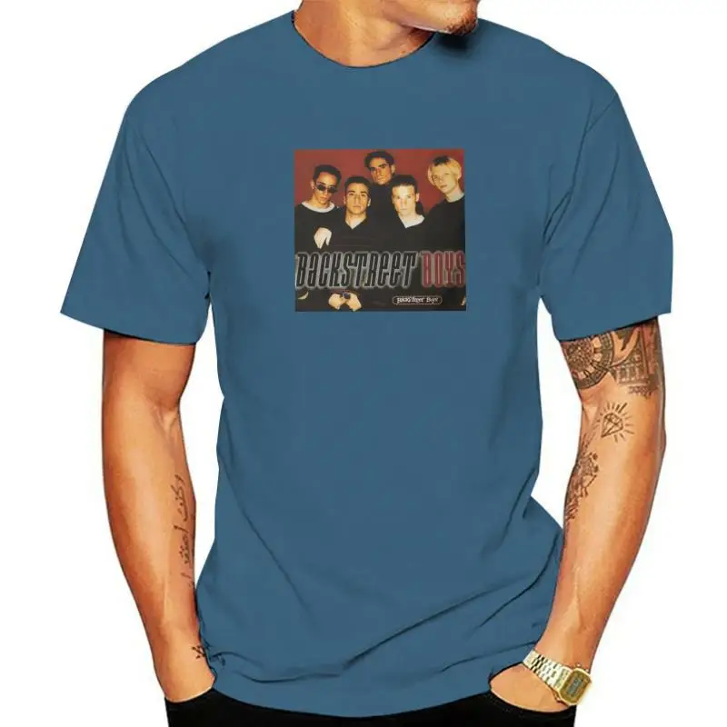 Backstreet Boys Great  Men's T Shirts Throwback Homage Funny Tees Short Sleeve Round Collar T-Shirt 100% Cotton Original Tops