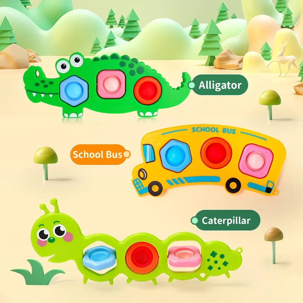 子供のためのフィンガープレスおもちゃ感覚指運動活動運動能力教育ストレスリリーフキッズギフト