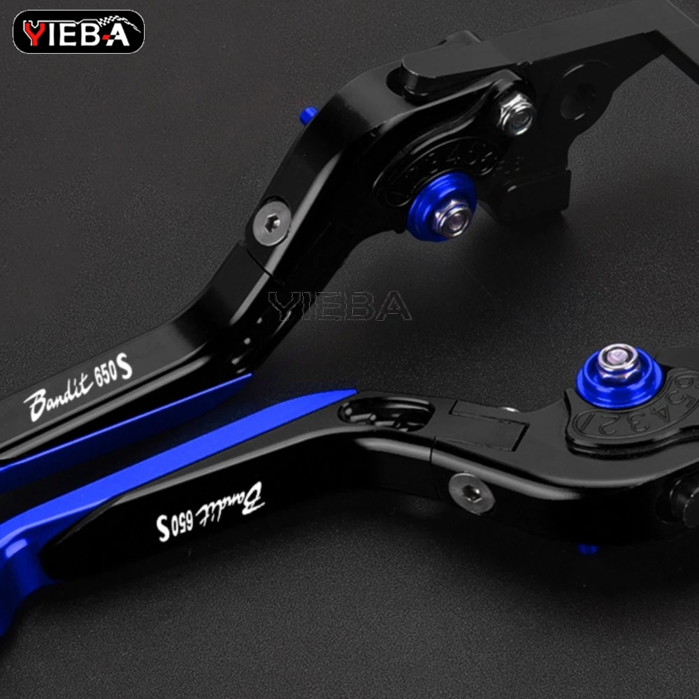 

For SUZUKI BANDIT650S GSF650S Bandit 650S 2015 YIEBA Motorcycle Adjustable Folding Handles Brake Clutch Levers Handlebar Grips