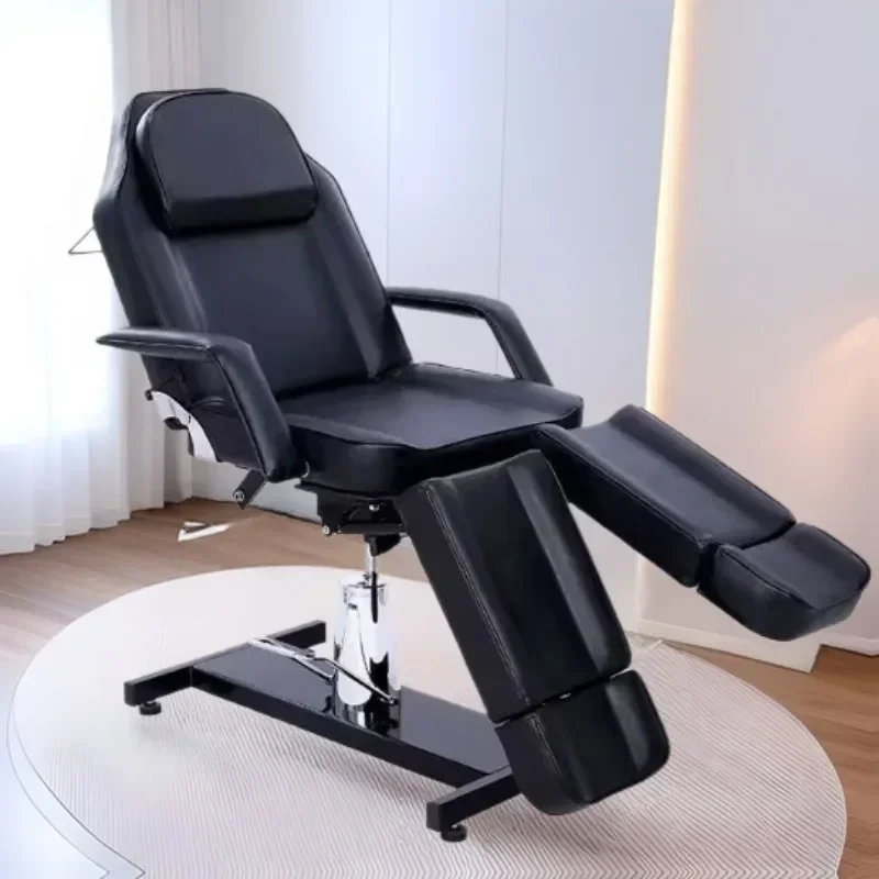 Tattooed chair rotating beauty bed