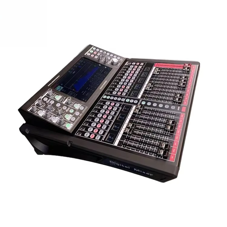 

Professional Digital Audio Console Mixer 20 Channels Optional Dante Multi-Track Recording GIG Live AES Optimal For Live Mixing