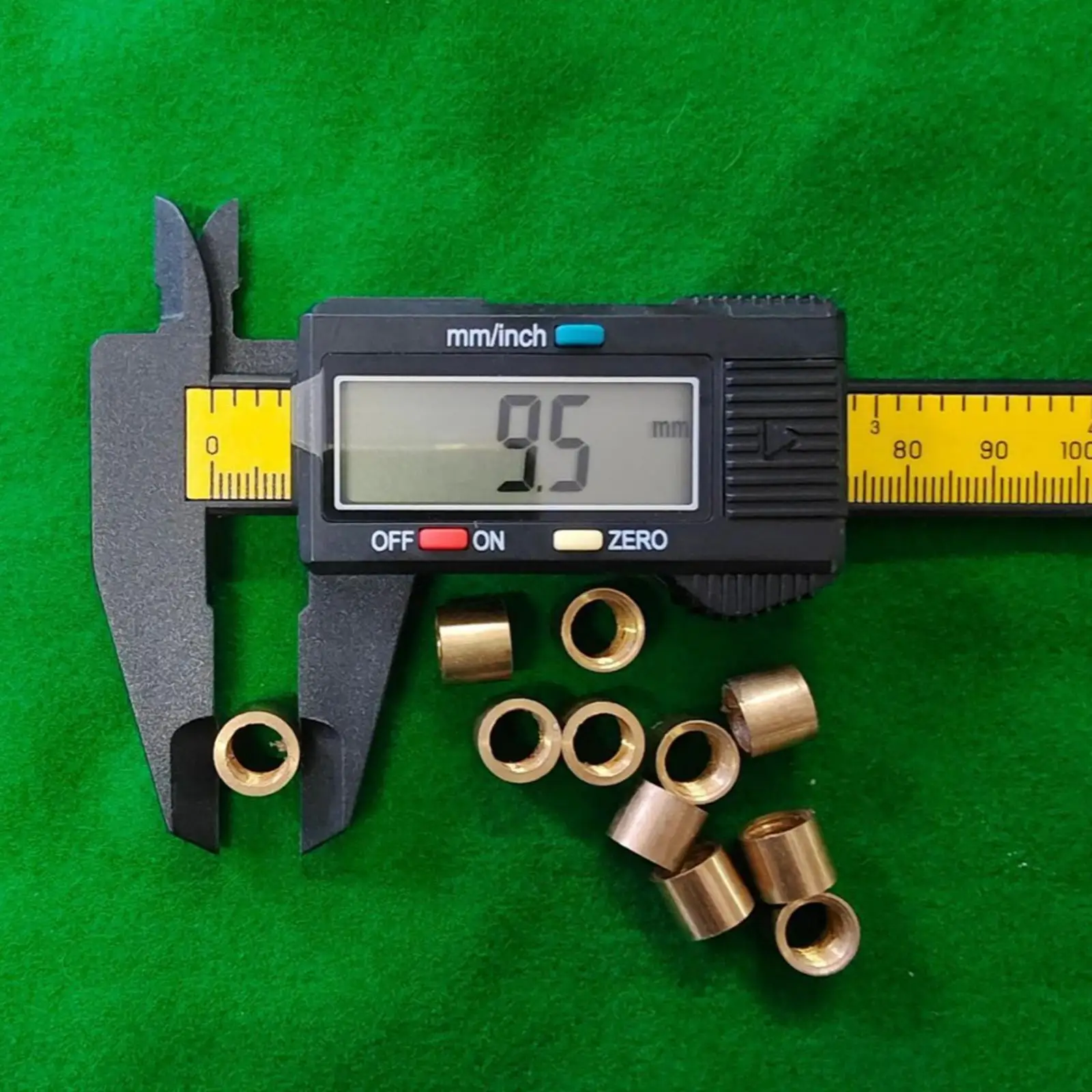 Lightweight Pool Cue Ferrule Replacement Part Sturdy Copper Tube for Billiards Snooker Stick Repair
