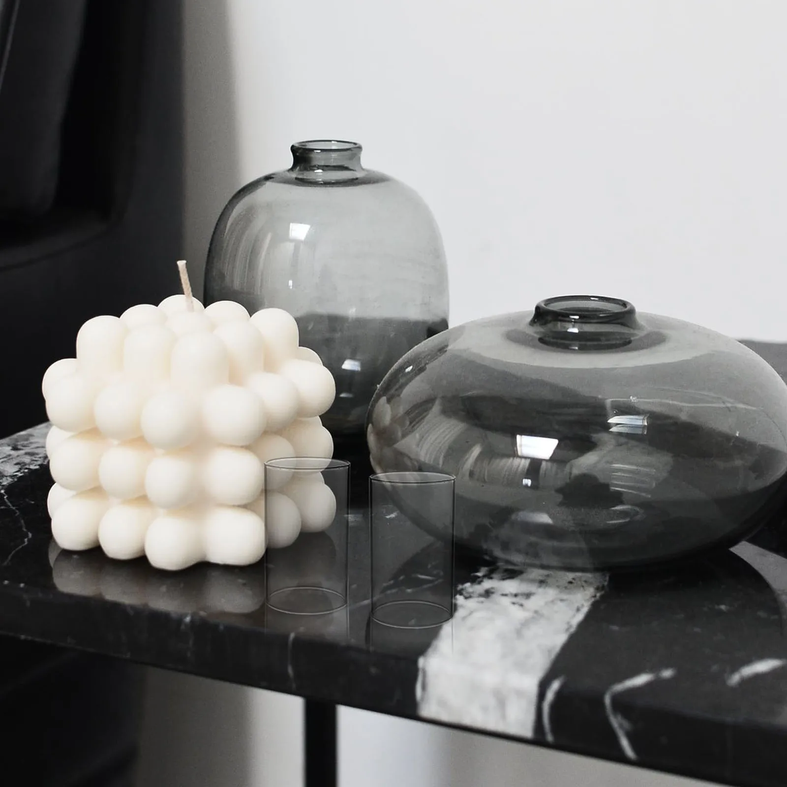 

4 Pcs Glass Lampshade Taper Candles Holder Vase Tube Cover Covers Sleeve Chimney High Borosilicate Wood Cylinder Vases