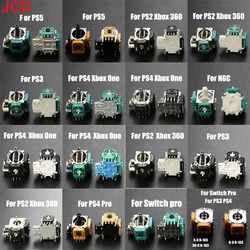 JCD 2pc 3D Analog Grips sticks Joystick Stick Module Rocker For Xbox one Xbox 360 Controller For PS2 PS3 PS4 PRO NGC Switch Pro