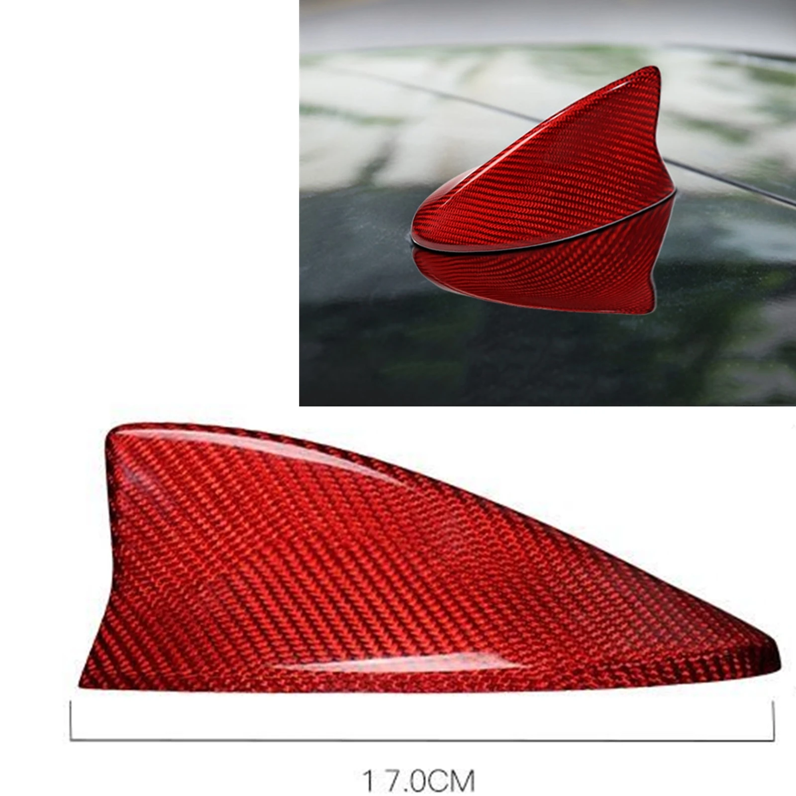 

Real Carbon Fiber Roof Antenna Cover Shark Fin For Lexus IS ES NX UX LX LS RX CT LM 2014 Exterior Dome Aerial Antennae Cap Shell