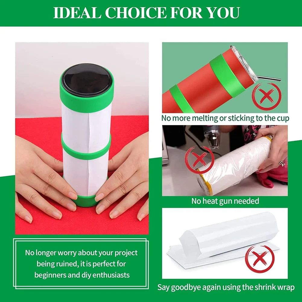 New Arrivals-Silicone Bands For With Transfer Tapes Sublimation Accessories For Mug Press Machine Wrap Bundle Tumber In O
