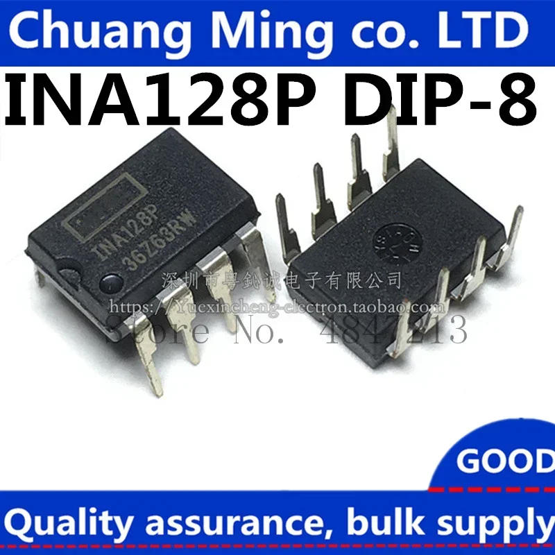 Free Shipping 10pcs/lots INA128PA INA128P INA128 DIP-8 In Stock