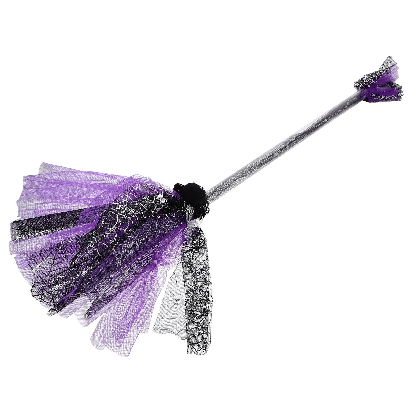 

1pc Broom Prop Halloween Lighted Flying Broomstick Party Costume Decorative Supplies Led Witch Prop Cosplay Accessory
