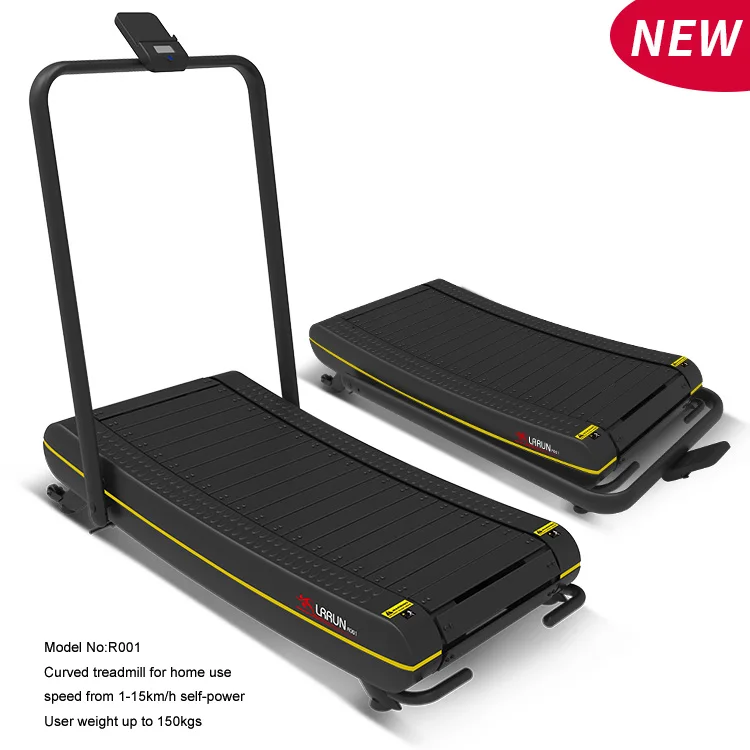 non-motorized treadmill home fitness ,self-powered curved treadmill air runner indoor fitness cardio training