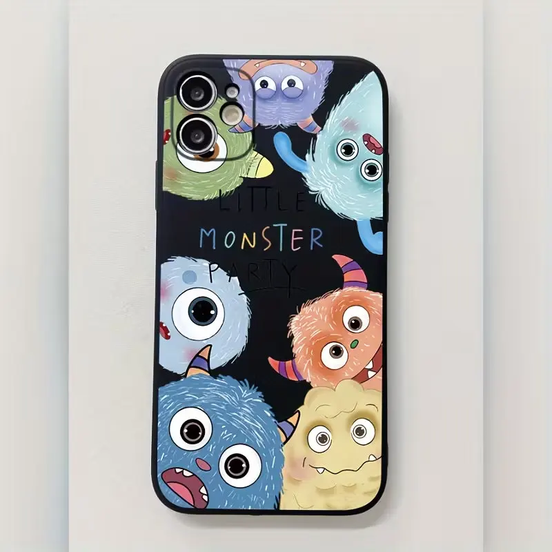 Halloween Childlike Fun Monster Cartoon Style Phone Case For iPhone 18 17 16 15 14 13 12 11 Pro Xs Max Mini Plus XR16e 17e Cover